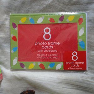 Photo frame cards NEW in pack- Free with purchase